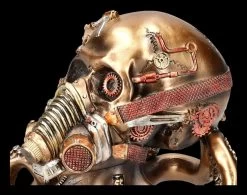 Steampunk Totenkopf - Krake Mit Gasmaske -Modell Und Figurengeschäft 2D FS25155 Steampunk Totenkopf Krake mit Gasmaske 8 1280x1280