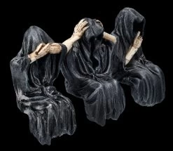 Grim Reaper Kantenhocker - Nichts Böses -Modell Und Figurengeschäft 2D FS25156 Grim Reaper Kantenhocker Nichts B ses 8 1280x1280