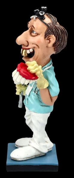 Funny Job Figur - Zahnarzt Mit Goldzahn Und Gebiss 9 Funny Job Figur - Zahnarzt Mit Goldzahn Und Gebiss -Modell Und Figurengeschäft 2D FS25161 Funny Job Figur Zahnarzt mit Gebiss 2 1280x1280