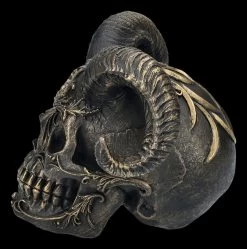 Totenkopf Figur Mit Hörnern - Diabolus -Modell Und Figurengeschäft 2D FS25162 Totenkopf Figur mit H rnern Diabolus 4 1280x1280