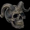 Totenkopf Figur Mit Hörnern - Diabolus