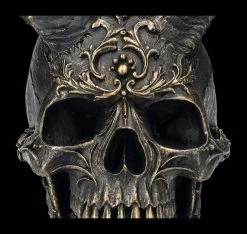 Totenkopf Figur Mit Hörnern - Diabolus -Modell Und Figurengeschäft 2D FS25162 Totenkopf Figur mit H rnern Diabolus 9 1280x1280