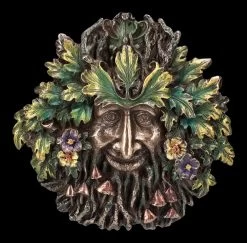 Wandrelief Greenman - Frühling Tagundnachtgleiche