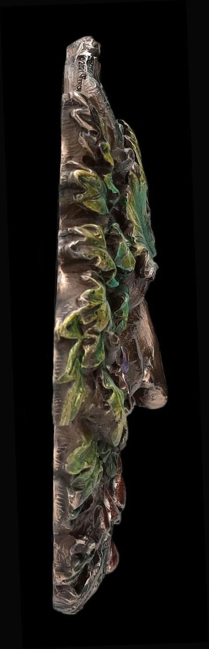 Wandrelief Greenman - Frühling Tagundnachtgleiche 6 Wandrelief Greenman - Frühling Tagundnachtgleiche – Bild 6