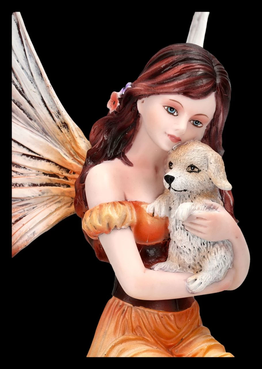 Elfen Figur - Amy Mit Hundewelpe 7 Elfen Figur - Amy Mit Hundewelpe – Bild 7