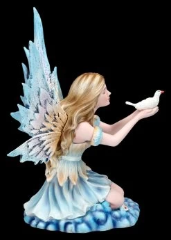Elfen Figur - Bakea Mit Friedenstaube -Modell Und Figurengeschäft 2D FS25193 Elfen Figur Bakea mit Friedenstaube 4 1280x1280