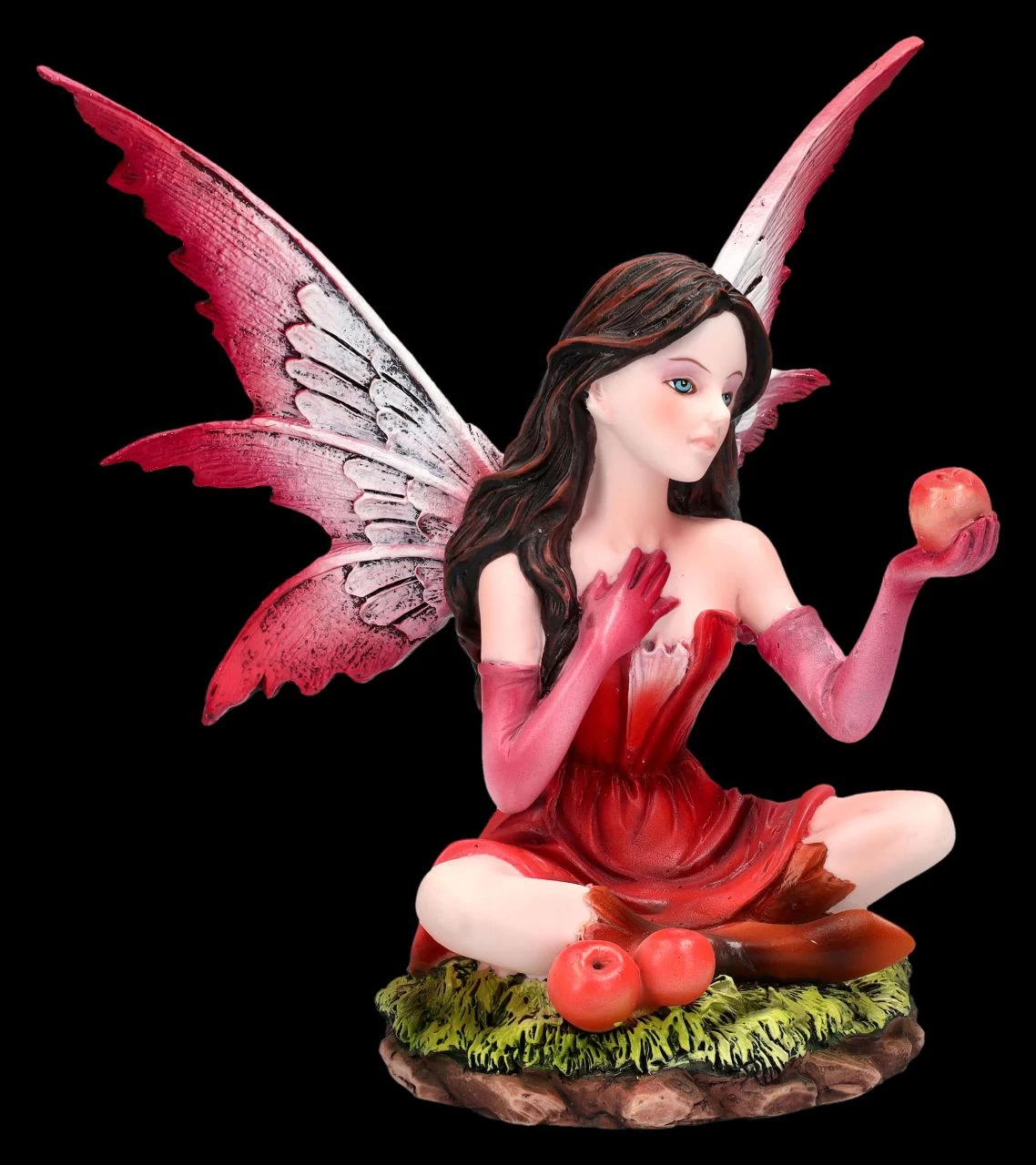 Elfen Figur - Heilsa Mit Äpfeln 2 Elfen Figur - Heilsa Mit Äpfeln – Bild 2