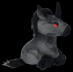 Plüschfigur - Schwarzes Gothic Einhorn 13 Plüschfigur - Schwarzes Gothic Einhorn -Modell Und Figurengeschäft 2D FS25244 Pl schfigur Schwarzes Gothic Einhorn 4 1280x1280