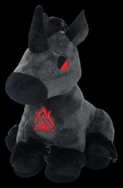 Plüschfigur - Schwarzes Gothic Einhorn 10 Plüschfigur - Schwarzes Gothic Einhorn -Modell Und Figurengeschäft 2D FS25244 Pl schfigur Schwarzes Gothic Einhorn 6 1280x1280