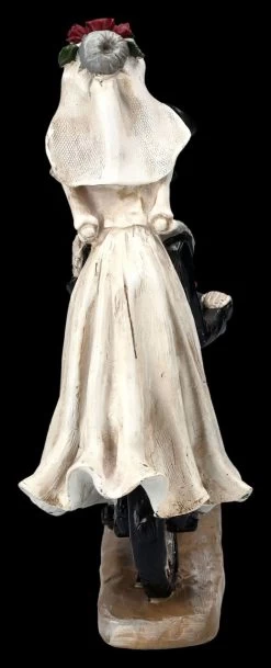 Skelettfigur - Hochzeitspaar Auf Fahrrad -Modell Und Figurengeschäft 2D FS25265 Skelettfigur Hochzeitspaar mit Fahrrad 2 1280x1280