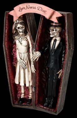 Skelettfigur - Brautpaar Im Sarg -Modell Und Figurengeschäft 2D FS25266 Skelettfigur Brautpaar im Sarg 6 1280x1280