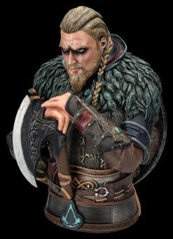 Assassins Creed Valhalla Figur - Eivor Büste -Modell Und Figurengeschäft 2D FS25364 Assassins Creed Valhalla Figur Eivor B ste 7 1280x1280