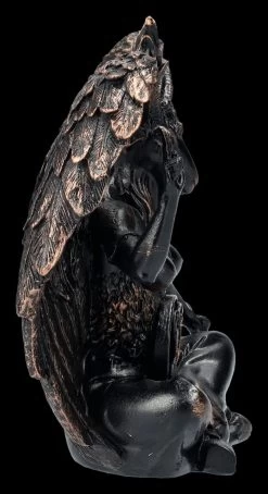 Baphomet Figur Klein - Kupferfarben -Modell Und Figurengeschäft 2D FS25401 Baphomet Figur klein kupferfarben 4 1280x1280