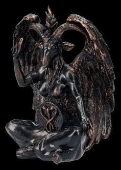 Baphomet Figur Klein - Kupferfarben -Modell Und Figurengeschäft 2D FS25401 Baphomet Figur klein kupferfarben 6 1280x1280
