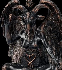 Baphomet Figur Klein - Kupferfarben -Modell Und Figurengeschäft 2D FS25401 Baphomet Figur klein kupferfarben 7 1280x1280