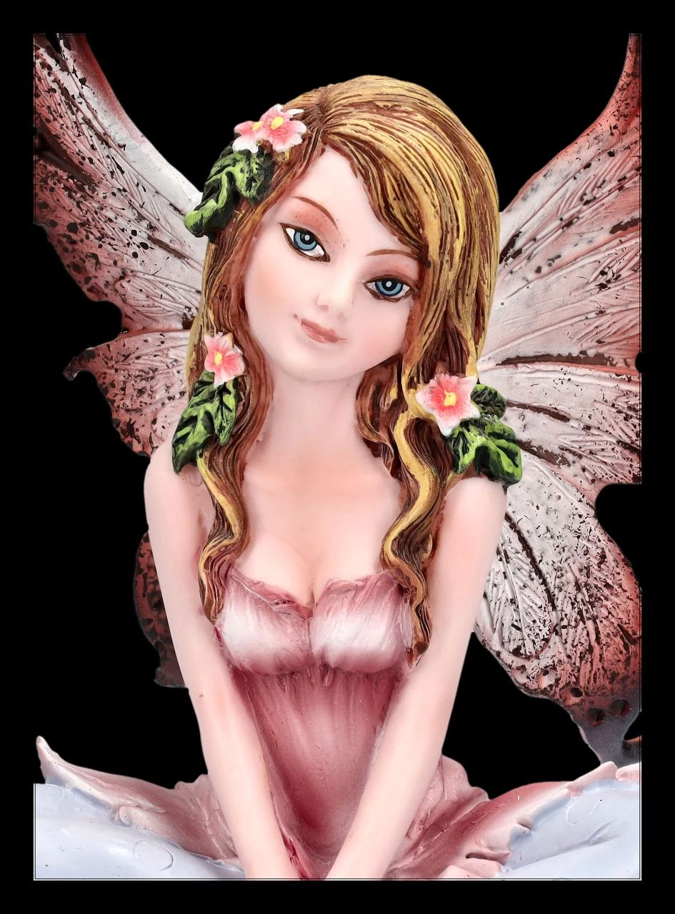 Elfen Figur - Rosa Sitzt Im Schneidersitz 7 Elfen Figur - Rosa Sitzt Im Schneidersitz – Bild 7