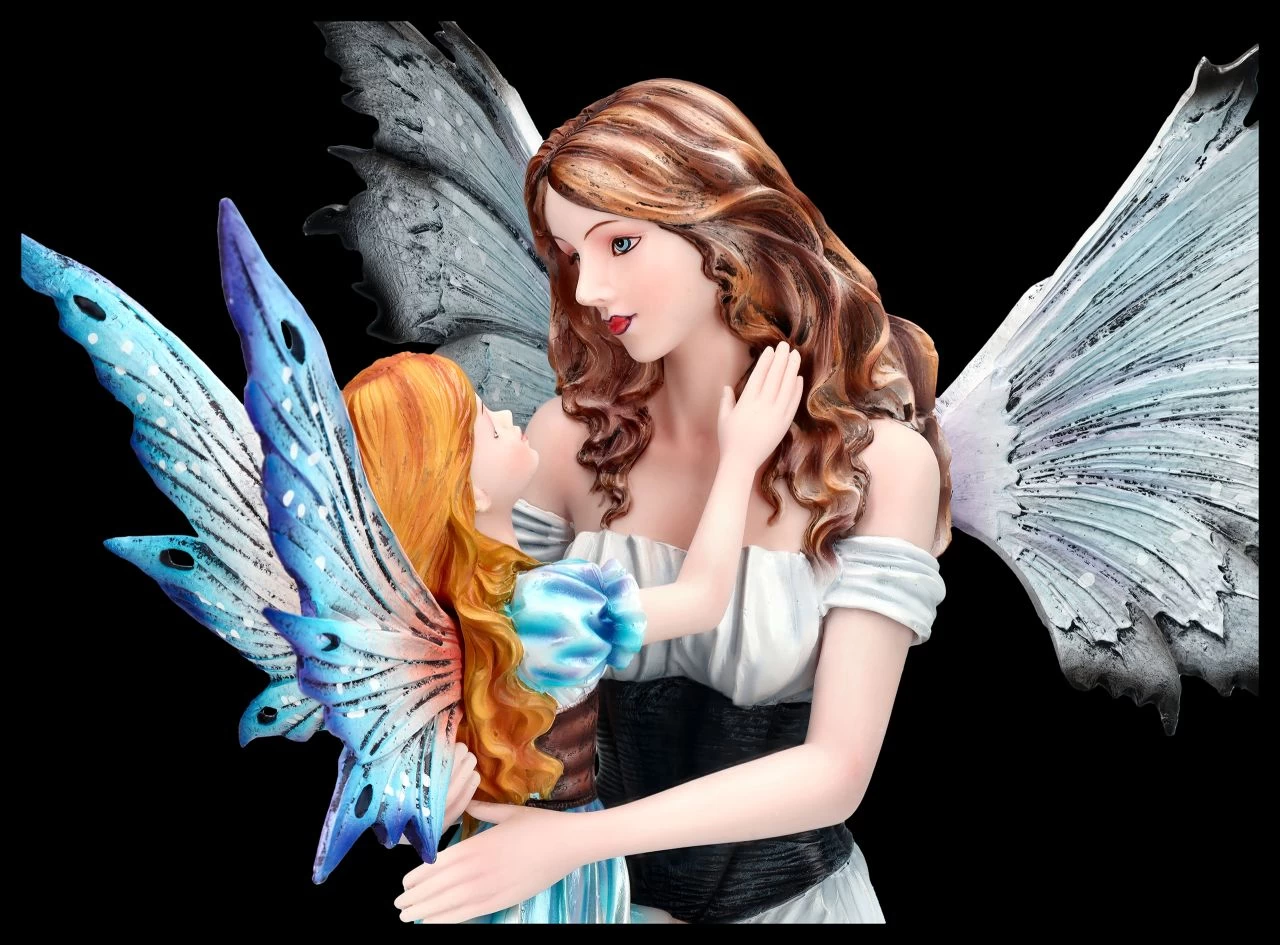 Elfen Figur - Tamy Nimmt Tochter In Arm 8 Elfen Figur - Tamy Nimmt Tochter In Arm – Bild 8