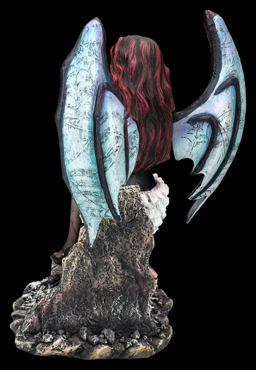 Elfen Figur - Dark Mira Sitzt Auf Treppe 5 Elfen Figur - Dark Mira Sitzt Auf Treppe – Bild 5