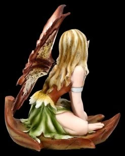 Elfen Figur - Mana Kniet Auf Blatt 10 Elfen Figur - Mana Kniet Auf Blatt -Modell Und Figurengeschäft 2D FS25421Elfen Figur Mana kniet auf Blatt 4 1280x1280