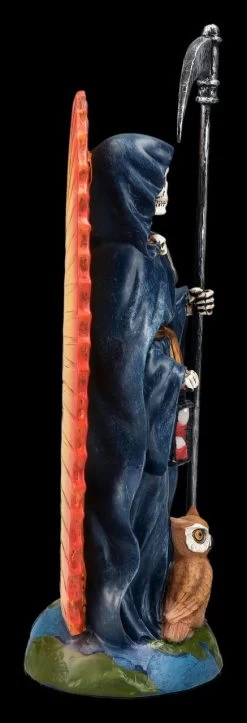 Santa Muerte Figur - Sensenmann Blau -Modell Und Figurengeschäft 2D FS25437 Santa Muerte Figur Sensenmann blau 5 1280x1280