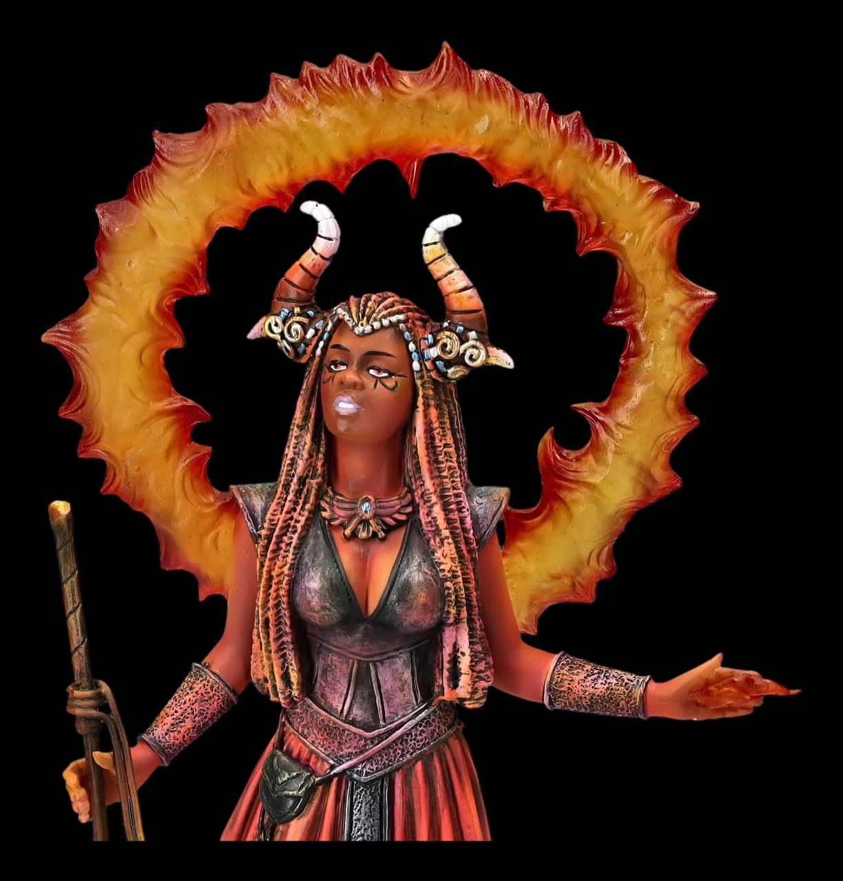 Magierin Figur - Element Feuer 8 Magierin Figur - Element Feuer – Bild 8