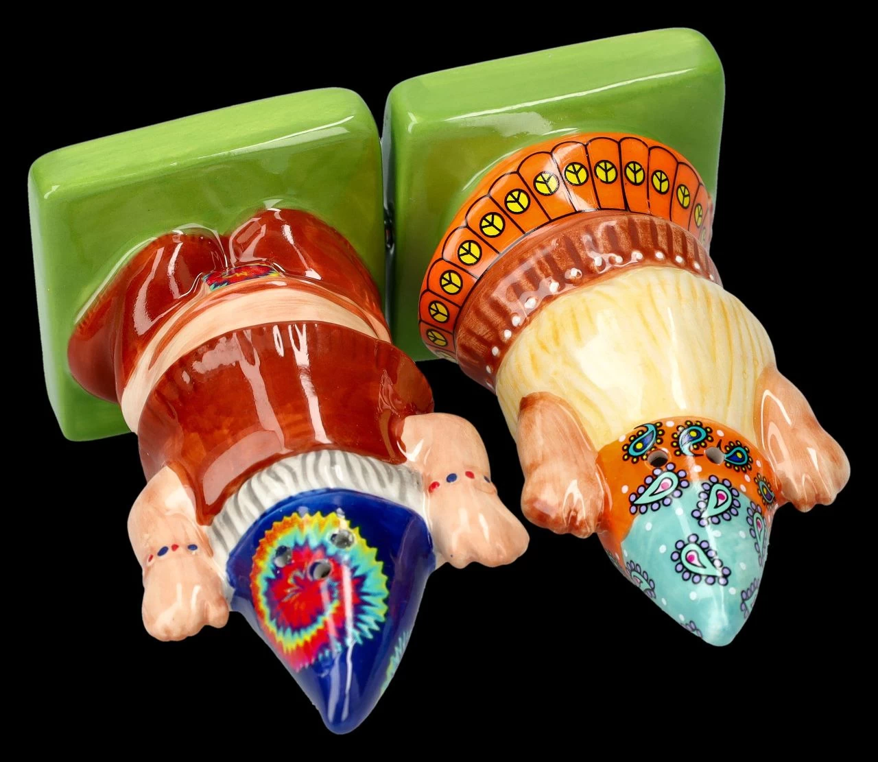 Salz- Und Pfefferstreuer - Hippie Zwerge 7 Salz- Und Pfefferstreuer - Hippie Zwerge – Bild 7