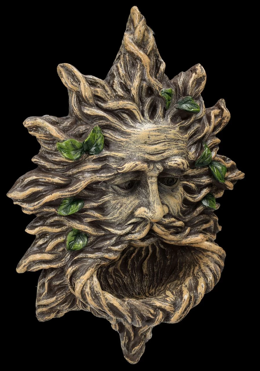 Wandrelief Greenman - Alba Der Fütterer 2 Wandrelief Greenman - Alba Der Fütterer – Bild 2