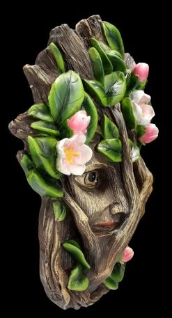 Wandrelief Greenman - Grüne Frau Lilliana -Modell Und Figurengeschäft 2D FS25600 Wandrelief Greenman Gr ne Frau Lilliana 9 1280x1280