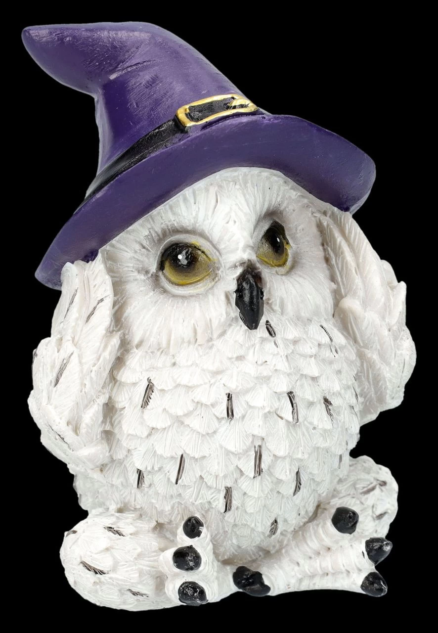 Eulenfiguren 3er Set - Schneeeulen Nichts Böses 7 Eulenfiguren 3er Set - Schneeeulen Nichts Böses – Bild 7