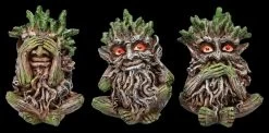 Greenman Figuren 3er Set - Ents Nichts Böses