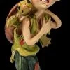 Pixie Kobold Figur - Schildkröten Rucksack