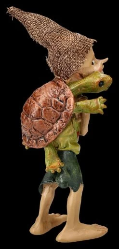 Pixie Kobold Figur - Schildkröten Rucksack -Modell Und Figurengeschäft 2D FS25771 Pixie Kobold Schildkr ten Rucksack 4 1280x1280