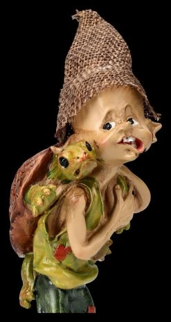 Pixie Kobold Figur - Schildkröten Rucksack -Modell Und Figurengeschäft 2D FS25771 Pixie Kobold Schildkr ten Rucksack 7 1280x1280
