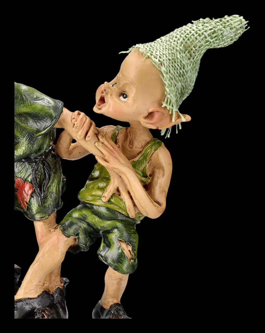 Pixie Kobold Figur - Kantenhocker Flüsterpost 8 Pixie Kobold Figur - Kantenhocker Flüsterpost – Bild 8