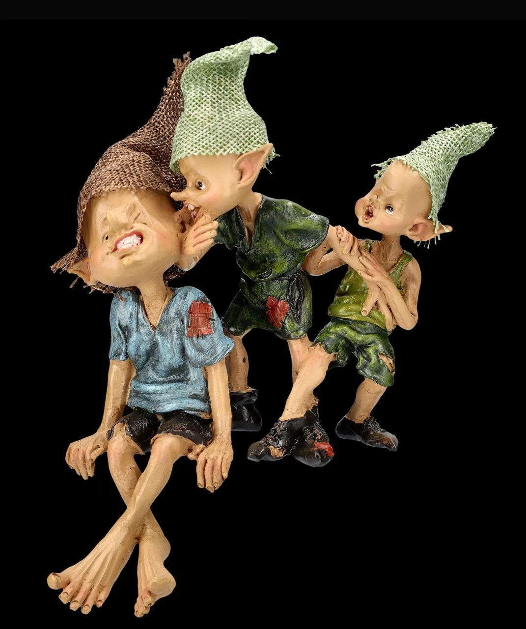 Pixie Kobold Figur - Kantenhocker Flüsterpost 1 Pixie Kobold Figur - Kantenhocker Flüsterpost