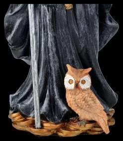 Santa Muerte Figur Mit Waage Schwarz -Modell Und Figurengeschäft 2D FS25834 Santa Muerte Figur mit Waage schwarz 9 1280x1280
