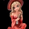 Hexen Figur - Rina Im Roten Outfit