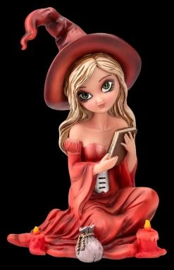 Hexen Figur - Rina Im Roten Outfit