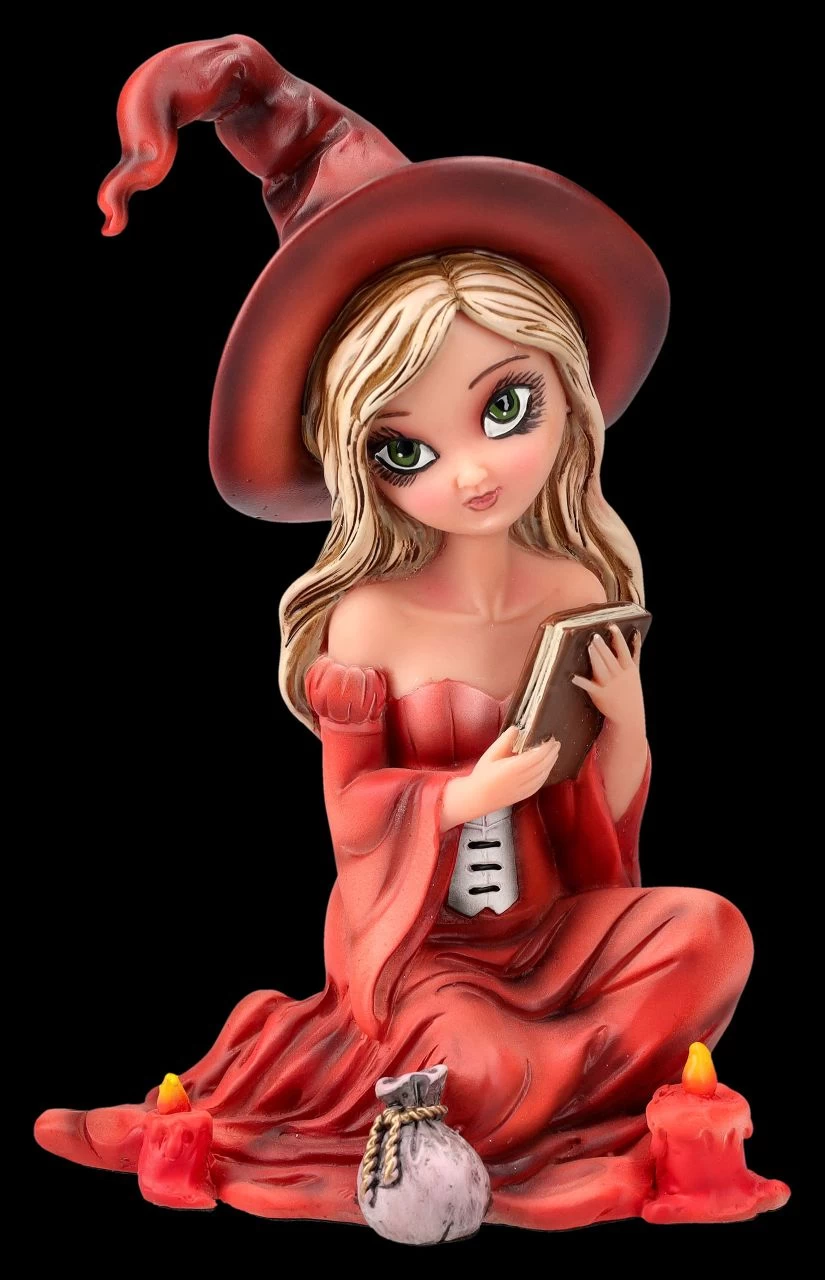Hexen Figur - Rina Im Roten Outfit 1 Hexen Figur - Rina Im Roten Outfit