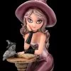 Hexen Figur - Agatha Beim Lernen