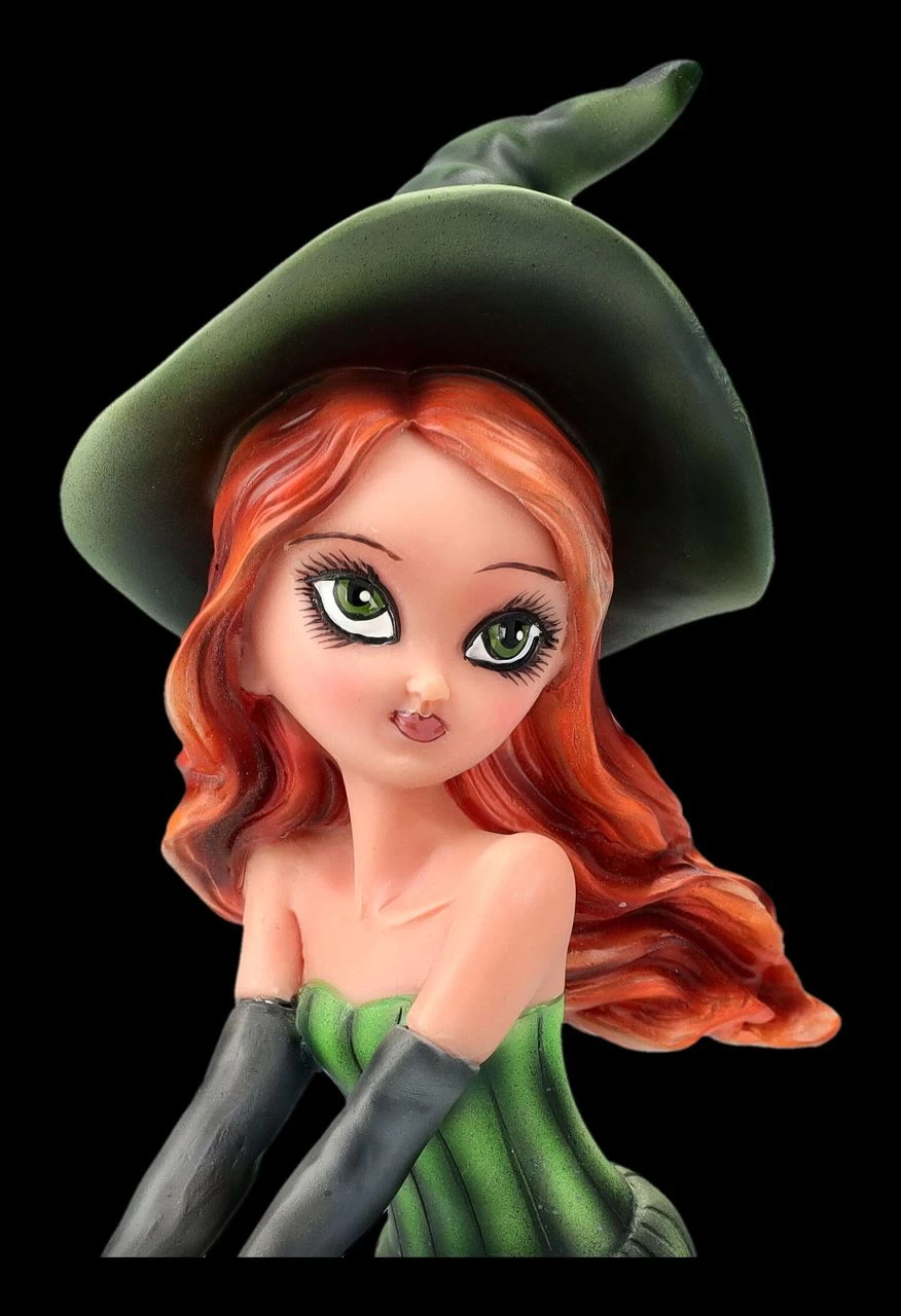 Hexen Figur - Willow Fliegt Auf Besen 7 Hexen Figur - Willow Fliegt Auf Besen – Bild 7