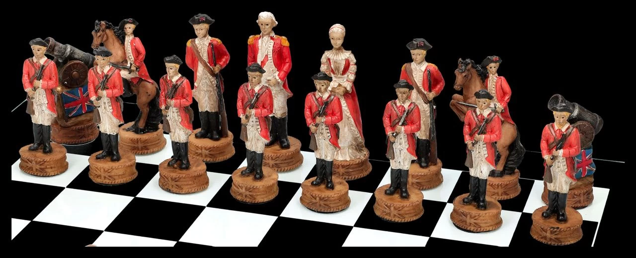 Schachspiel - Amerikanischer Unabhängigkeitskrieg 6 Schachspiel - Amerikanischer Unabhängigkeitskrieg – Bild 6
