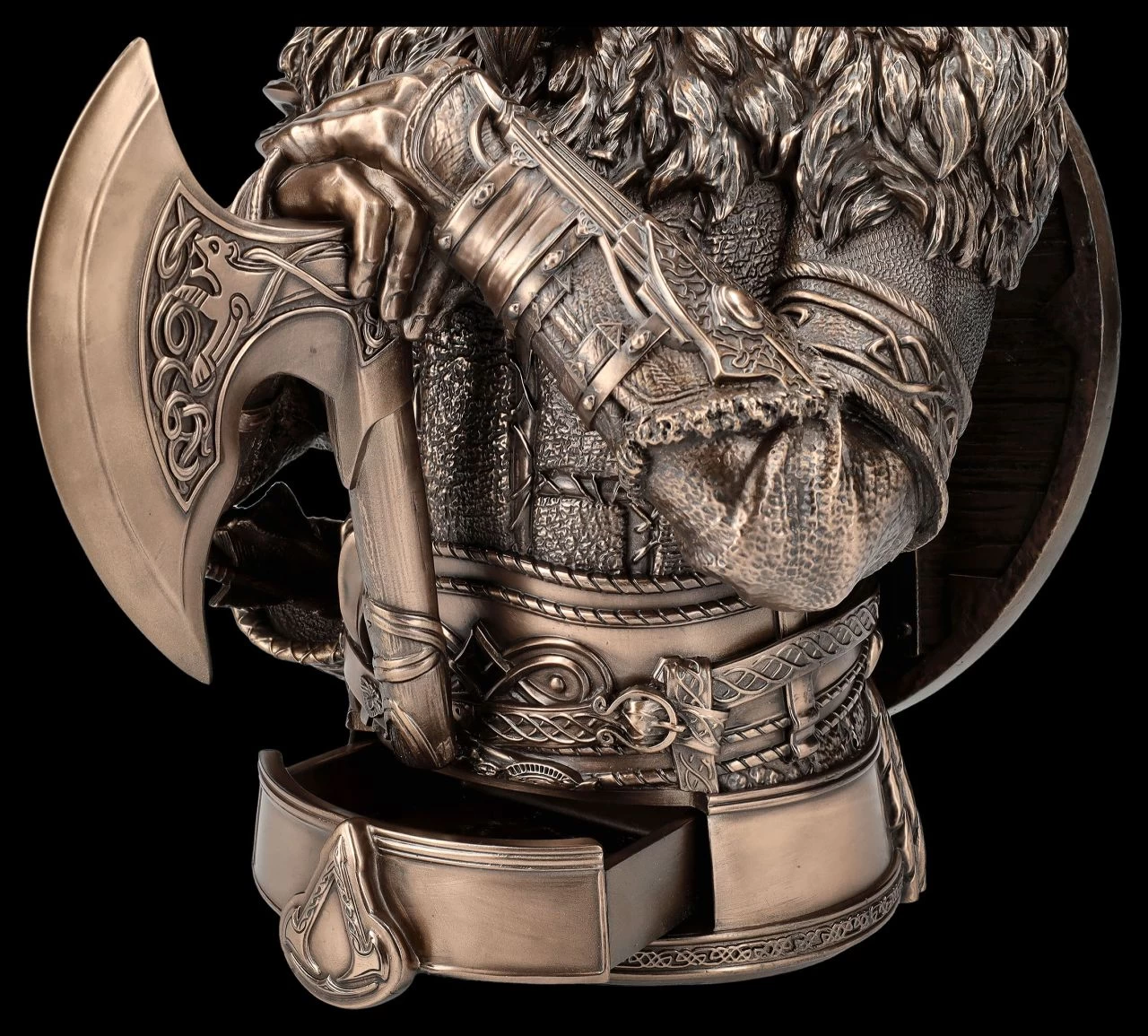 Assassins Creed Figur - Wikinger Büste Elvor 9 Assassins Creed Figur - Wikinger Büste Elvor – Bild 9