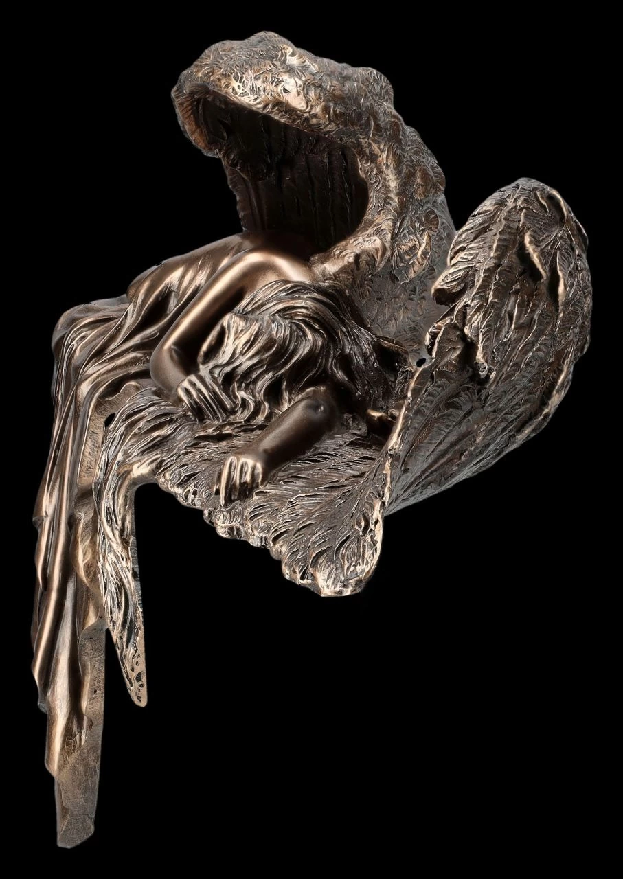 Engelfigur Als Kantenhocker - Schutzengel 4 Engelfigur Als Kantenhocker - Schutzengel – Bild 4