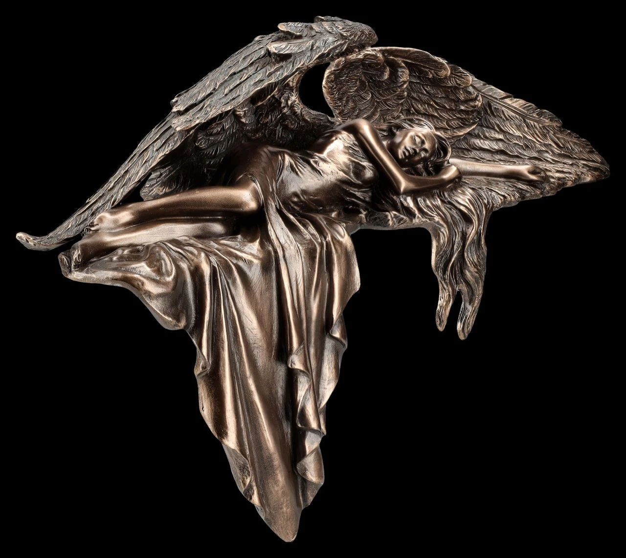 Engelfigur Als Kantenhocker - Schutzengel 2 Engelfigur Als Kantenhocker - Schutzengel – Bild 2