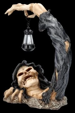 Sensenmann Figur - Reaper Entsteigt Grab Mit Laterne -Modell Und Figurengeschäft 2D FS26156 Sensenmann Figur Reaper entsteigt grab mit Laterne 8 1280x1280