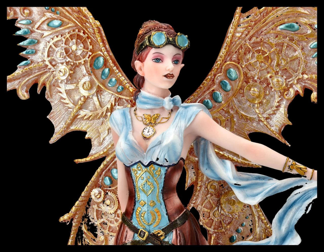 Elfen Figur - Steampunk Fairy Landora 7 Elfen Figur - Steampunk Fairy Landora – Bild 7