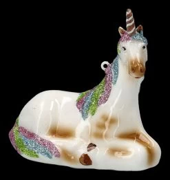 Weihnachtskugel - Einhorn -Modell Und Figurengeschäft 2D FS26210 Weihnachtskugel Einhorn 6 1280x1280