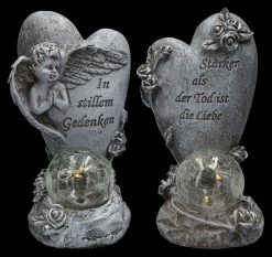 Grabengel Herz Set Mit Solar-Licht -Modell Und Figurengeschäft 2D FS26246 GrabfigurHerz Set mit Solar Licht 2 1280x1280