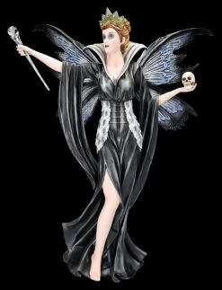 Elfenfigur - Königin Mit Zepter Und Schädel